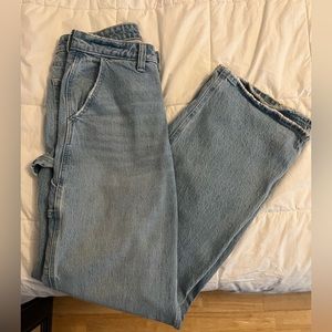 Abercrombie and Fitch Curve Love High Rise 90s Relaxed Jeans